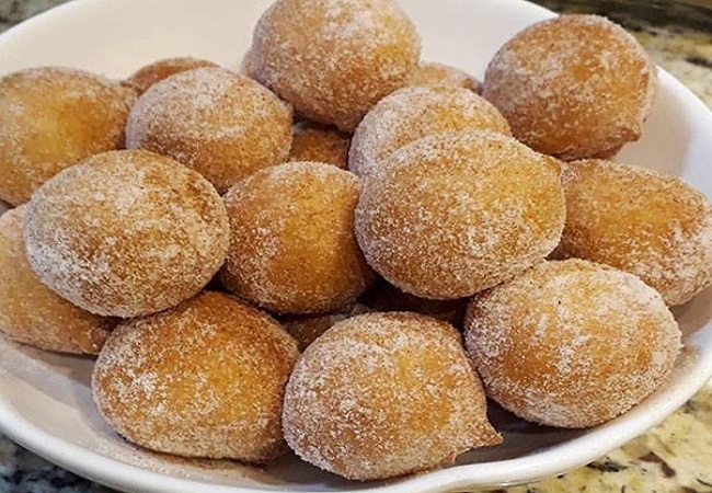 Bolinho de chuva simples