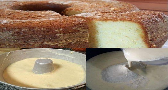 Bolo de iogurte fácil